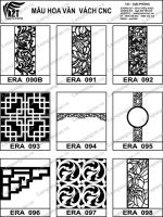 Mẫu Vách Ngăn Cắt CNC