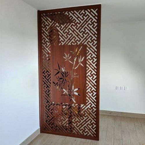 Vách Ngăn Bình Phong CNC Ban Thờ