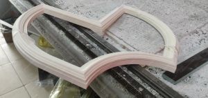 Xưởng cắt gỗ nhựa nẹp phào CNC tại hà nội