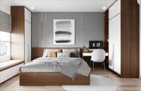 Lắp đặt thiết kế nội thất tủ giường ngủ chung cư chọn gói