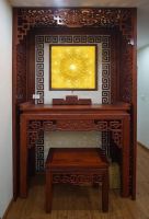 Thi công nội thất phòng thờ