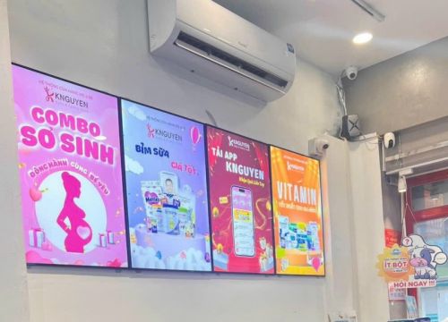 Màn tranh quảng cáo treo tường