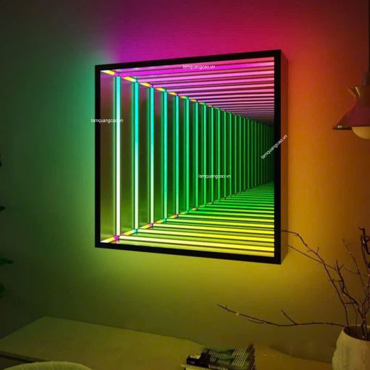 Xưởng thi công lắp đặt led gương vô cực