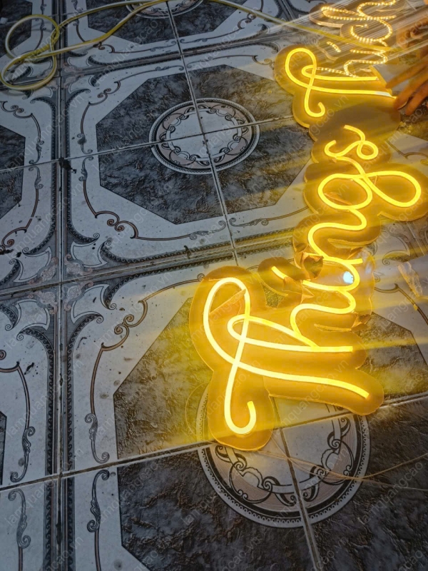Gia công chữ led NEON