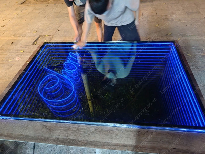 Làm led vô cực