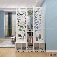 Tủ Kệ Vách CNC Con Hươu