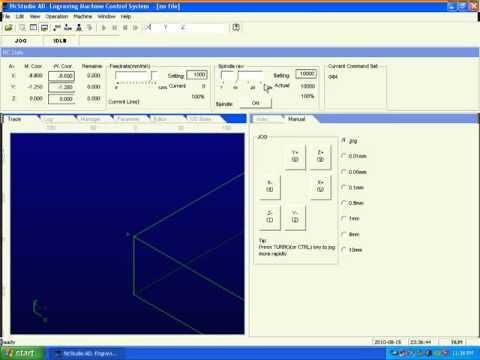 Phần mền chạy máy CNC Ncstudio Tiếng Việt